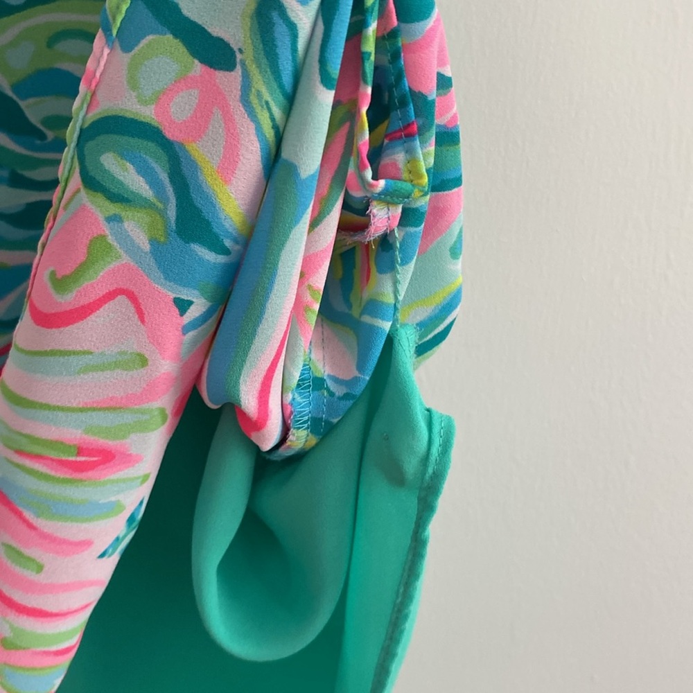 Lilly Pulitzer Colorful Sleeveless Top XS - Picture 5 of 5
